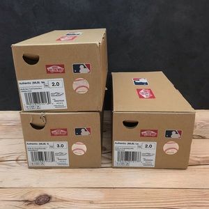Set of 3 Empty Vans MLB Shoeboxes